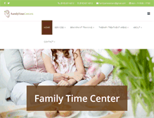 Tablet Screenshot of familytimecenters.com